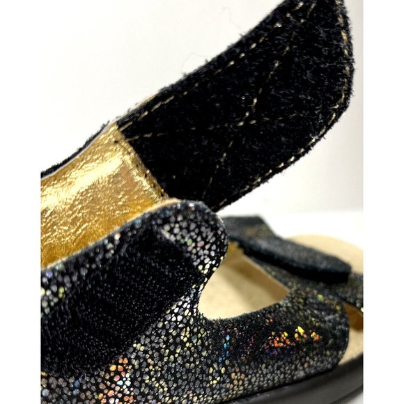 Alegria ‘Joy’ Womens Multi Color Glitter Sandals Size US 6-6.5 EUR 36 - Picture 9 of 12